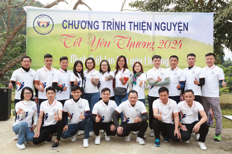 Chương trình tình nguyện Tết yêu thương 2024 tại xã Nậm Hàng, huyện Nhậm Nùn, tỉnh Lai Châu